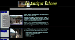 Desktop Screenshot of antiguatahona.com